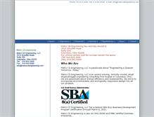 Tablet Screenshot of metrocdengineering.com